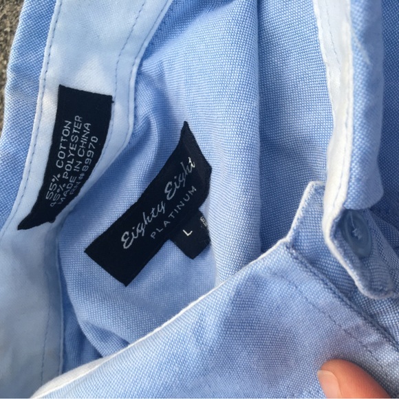 Eighty Eight Platinum Button up Long Sleeve Shirt Women’s Large - Picture 3 of 4